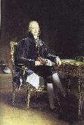 Portrait of French stateman Charles Maurice Talleyrand Francois Pascal Simon Gerard